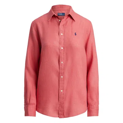 Ralph Lauren Shirts Red In Pink