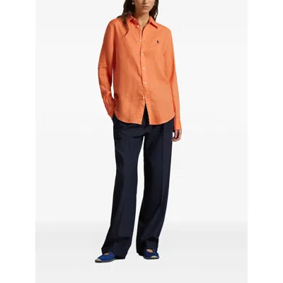 Ralph Lauren Shirts Orange In Orange