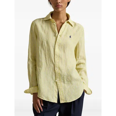 Ralph Lauren Shirts Yellow In Yellow