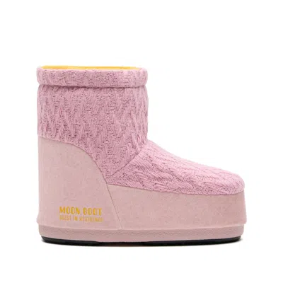 Moon Boot X Guest In Residence Shoes In Pink