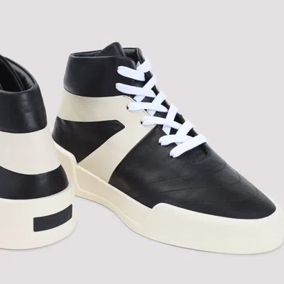 Fear Of God Contemporary Low Top Sneakers With Contrasting Panels In Black