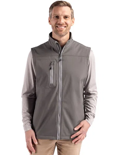 Clique Mens Water Resistant Lightweight Softshell Jacket In Gray