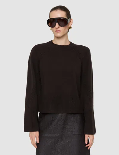 Joseph Maple Pure Cashmere Jumper In Black