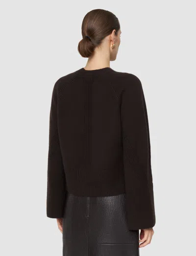 Joseph Maple Pure Cashmere Jumper In Black