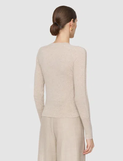 Joseph Melby Light Pure Cashmere Jumper In Neutral