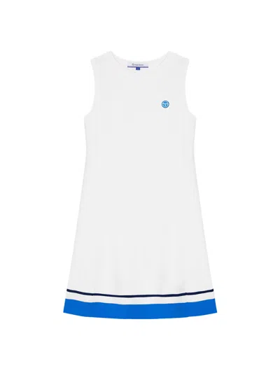 Sergio Tacchini Resort Flare Dress In White