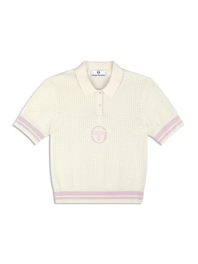 Sergio Tacchini Leila Knit Polo In White