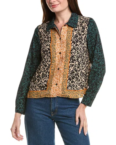 Vince Camuto Printed Blouse In Multi