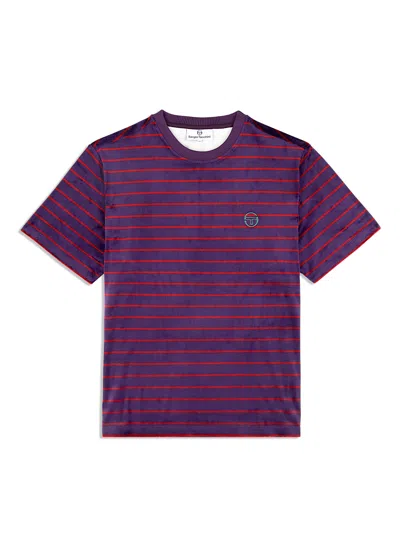 Sergio Tacchini Foggia Velour T-shirt In Multi