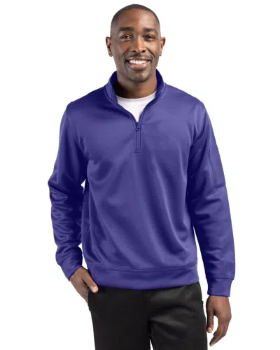 Clique Men's Lift Performance Quarter Zip Jacket In Blue