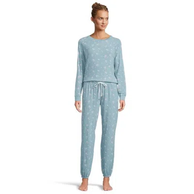 Honeydew Intimates Star Seeker Pajama Sets Women's Blue Floral Sleepwear Red98 In Blue
