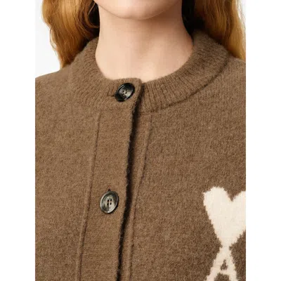 Ami Alexandre Mattiussi Sweaters Brown In Brown