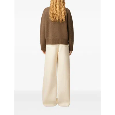 Ami Alexandre Mattiussi Sweaters Brown In Brown