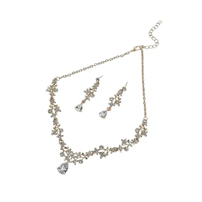 Sohi Glamorous Jewel Jewellery Set In Multi