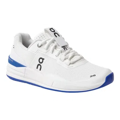 On The Roger Pro 48.98720 Sneakers Womens Us White Indigo Tennis Shoes Tf7578 In Multi