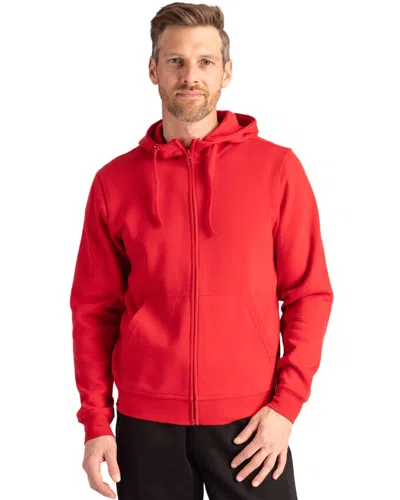 Clique Stockholm Unisex Pullover Hoodie In Red