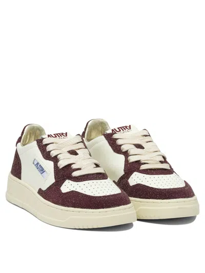 Autry Logo-detail Sneakers In Animal Print