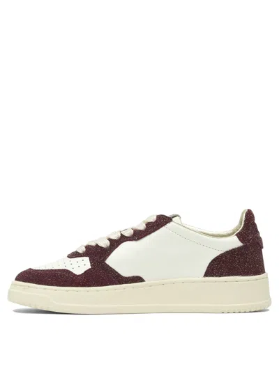 Autry Logo-detail Sneakers In Animal Print