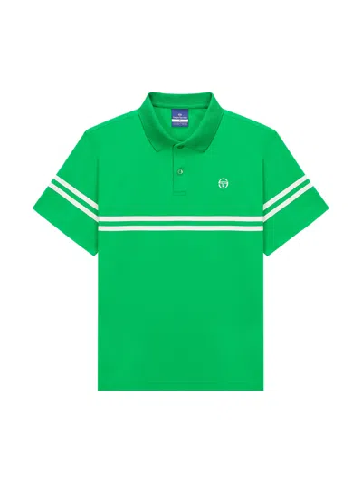 Sergio Tacchini Essential Damarindo Polo Shirt In Green