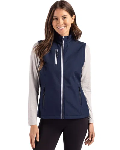 Clique Telemark Eco Stretch Softshell Womens Vest In Blue