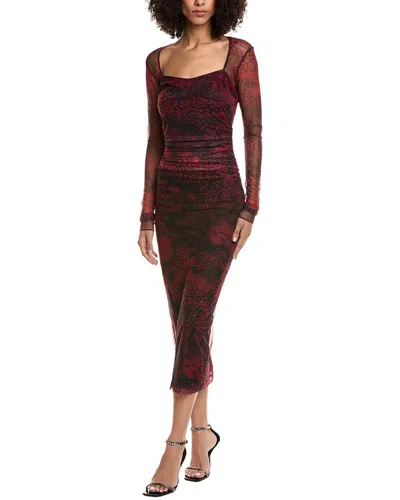 Amanda Uprichard Cade Dress In Red