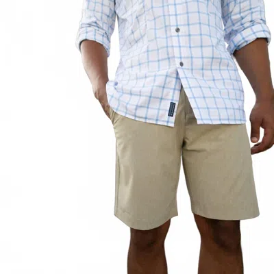 Fish Hippie Co Isla Performance Shorts In Oak In Neutral