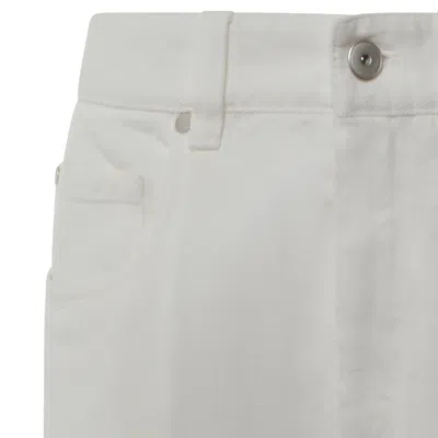 Brunello Cucinelli Trousers Light And Natural In Gray