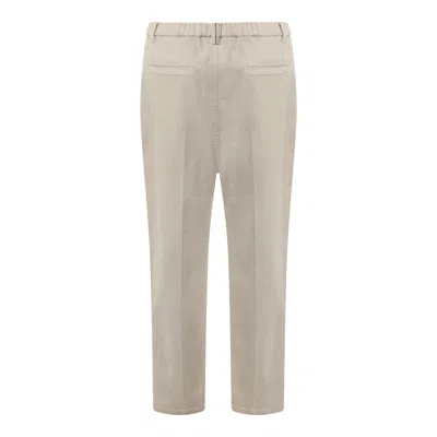 Brunello Cucinelli Trousers Warm White In Neutral
