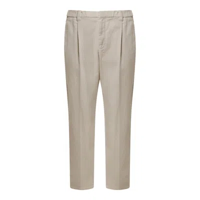 Brunello Cucinelli Trousers Warm White In Neutral