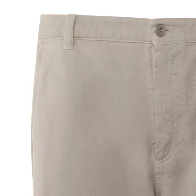 Brunello Cucinelli Trousers Warm White In Neutral