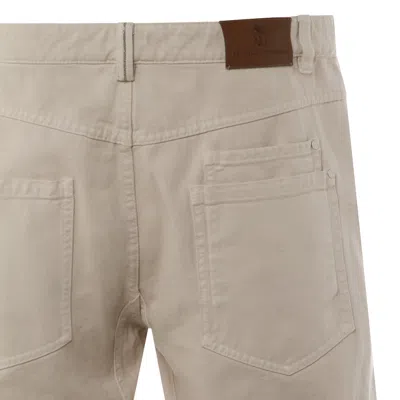 Brunello Cucinelli Trousers Warm White In Neutral