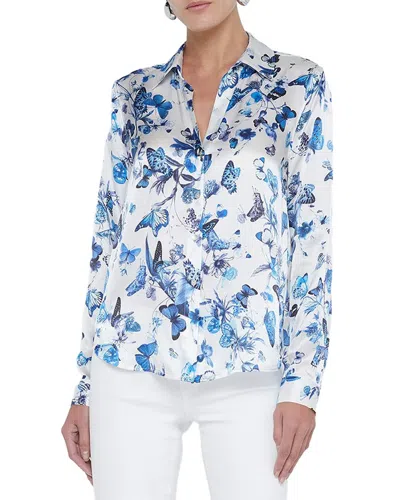 L'agence Tyler Blouse In White