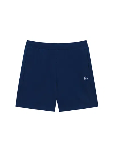Sergio Tacchini Daily Waffle Shorts In Blue