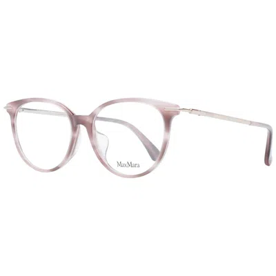 Max Mara Pink Women Optical Frames In Brown