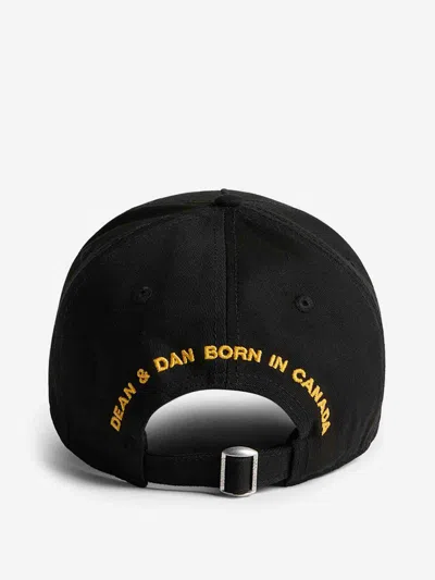Dsquared2 Wool Hat In Black