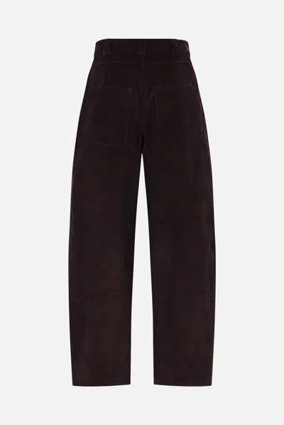 Co Rduroy Trousers In Brown