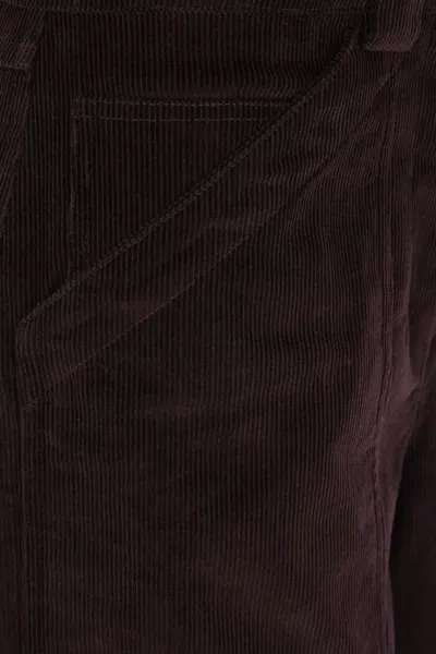 Co Rduroy Trousers In Brown