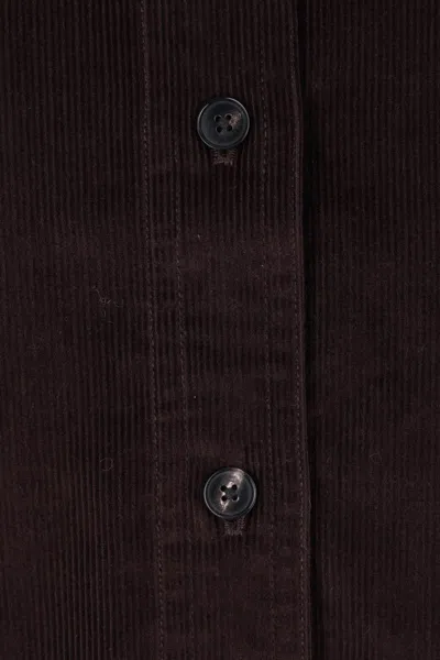 Co Rduroy Overshirt In Brown