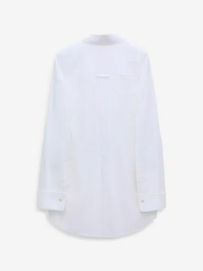 Dorothee Schumacher Poplin Shirt With Xl Sequin Bow In Black