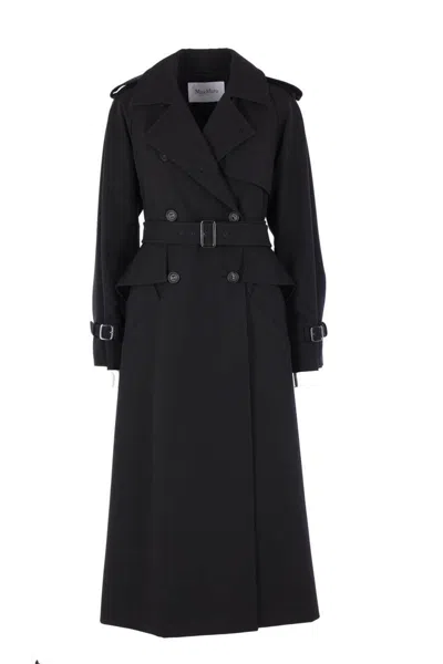 Max Mara Coats In Black
