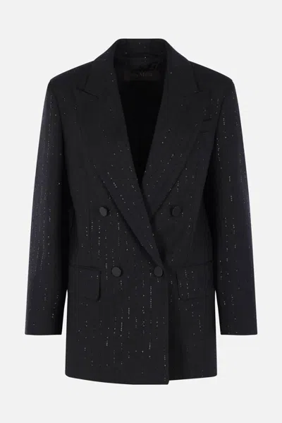 Max Mara Jackets In Black