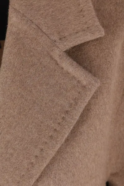 Max Mara Coats In Brown