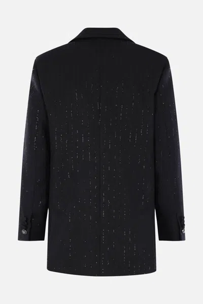 Max Mara Jackets In Black