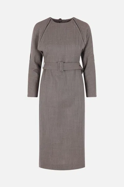 Mm6 Maison Margiela Dresses In Brown