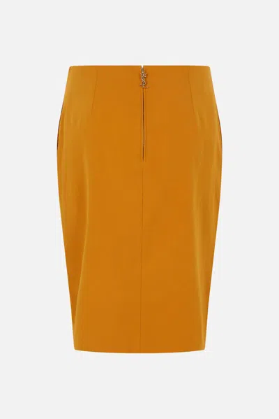 Saint Laurent Skirts In Brown