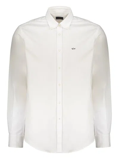 Paul & Shark Long Sleeve Shirt For Everyday Wear In White
