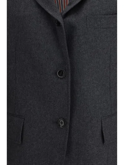 Thom Browne Blazers & Vests In Gray