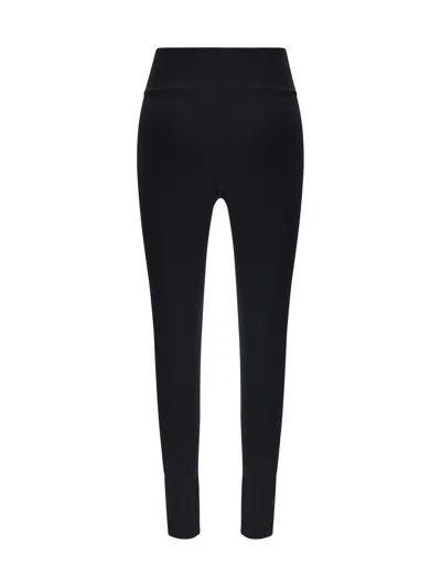 Wolford Black Polyamide Leggings In Black