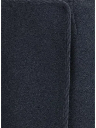 Rier Walker Wrap Midi Skirt In Blue