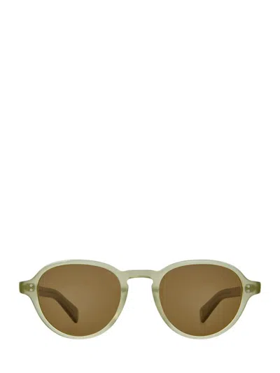 Garrett Leight Sunglasses In Green